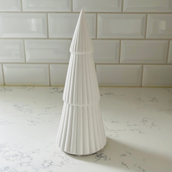 Scott Living Bisque Christmas Tree Table Decor - Picture 3 of 10